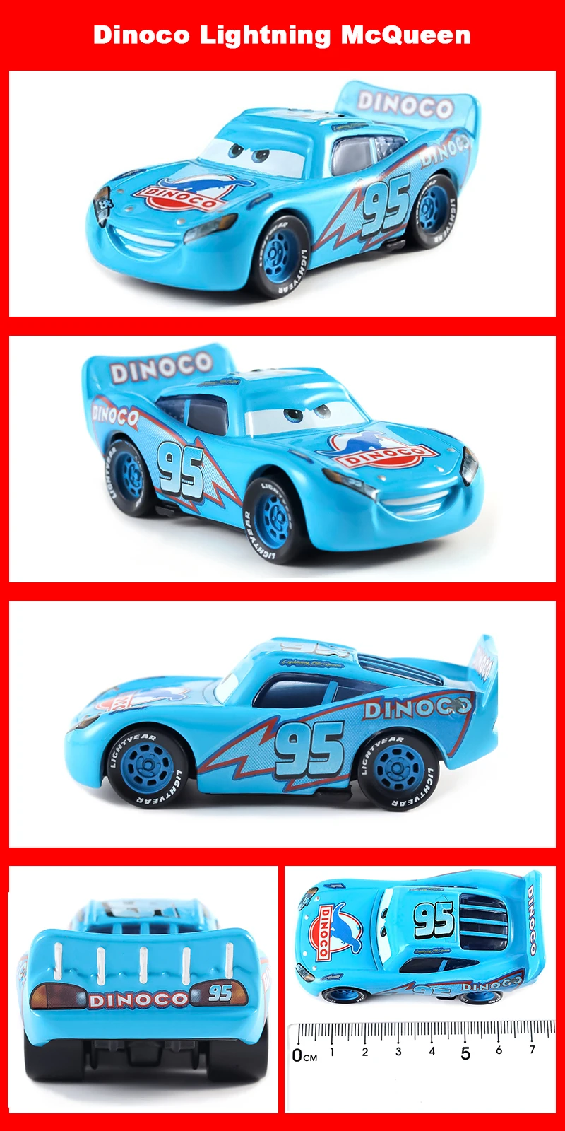 Cars 3 Vergoldetes Feuerwehrauto, Lightning McQueen, Luigi, Guido, Rennspielzeug, 1:55 Metall-Druckguss-Legierungsautos, Spielzeug, Geburtstagsgeschenke – Detail 33