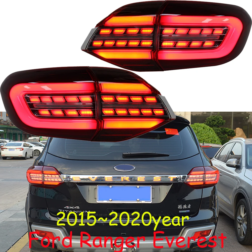 Car bumper lamp for 2015~2020 for ford Ranger rear taillight LED Tail Lamp car accessories Everest rear lights back light