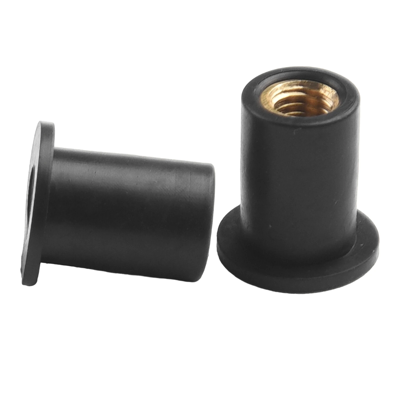 High Quality Nut Nuts ATV Black Bodywork For Most Windshields Motorcycle Panel Mounting Rubber Vibration Damper