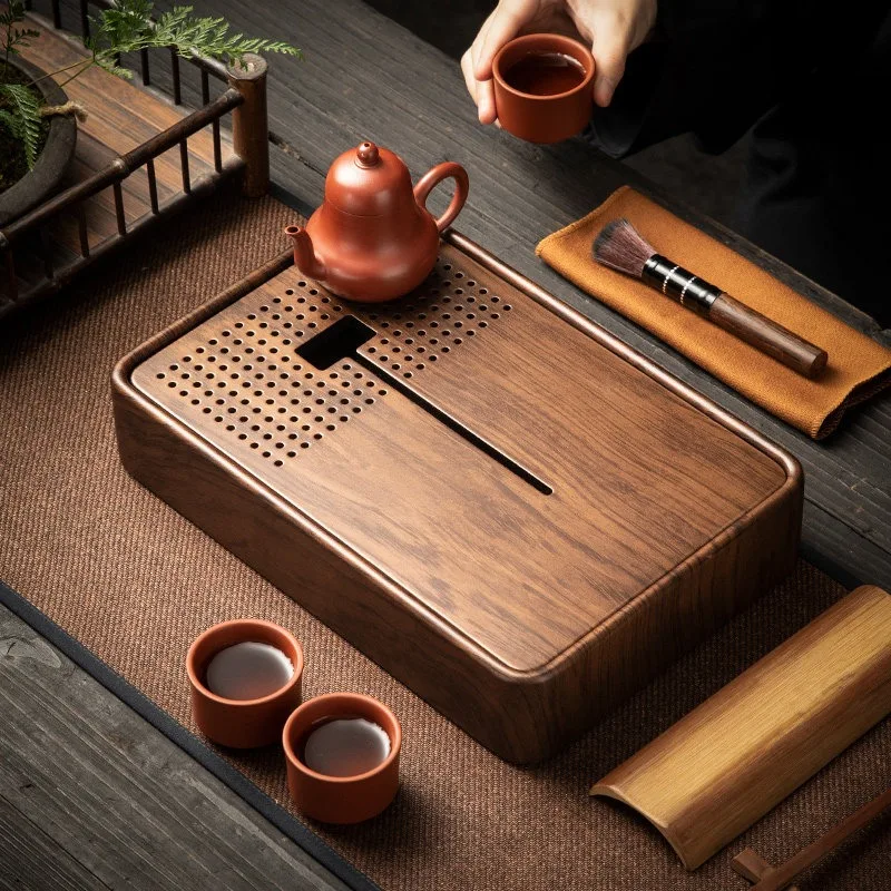 Bandeja Rectangular de Bambú p - Drip Tray Saucer reseña y precio