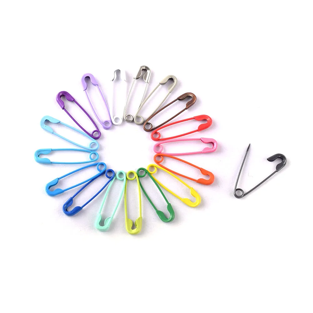 Mini Colored Safety Pins Stitch Markers Metal Sewing Pins Brooch Pins Jewelry Safety Pins Tag Pins Garment Pins Locking Craft