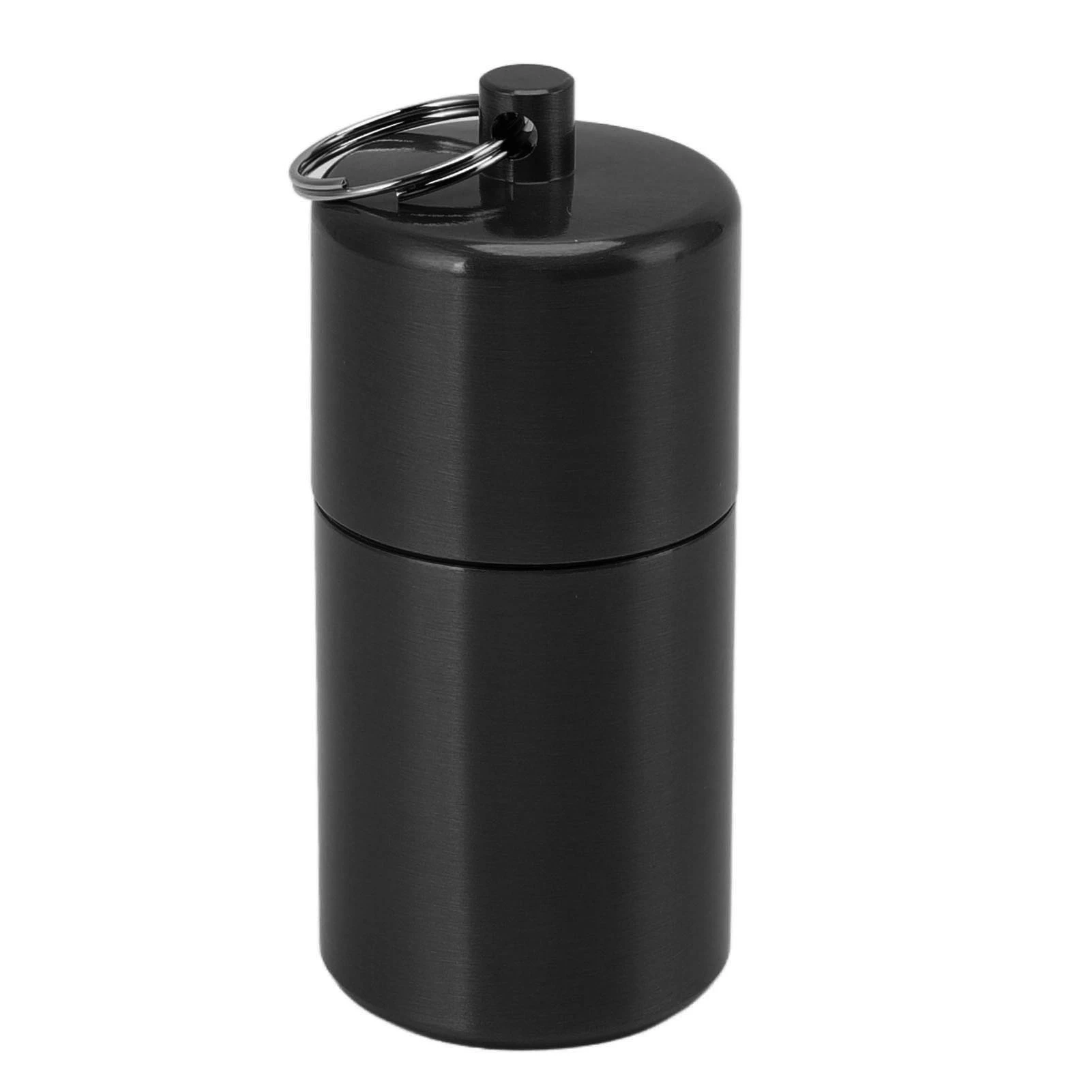 Metal Stainless Steel Cigarette Case Holder 20 Capacity Waterproof Cigarette Case with Key Ring