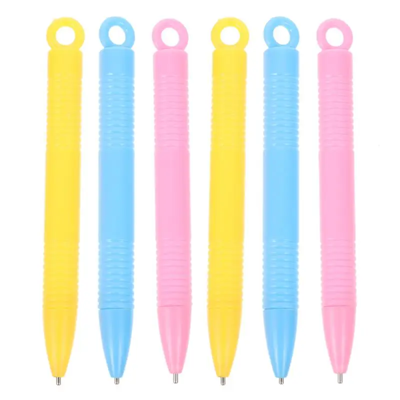 6pcs Magnetic Drawing Board Pens scrittoio penne speciali Baby Painting Music Drawing Doodle Toys Pen Magnetic Palette Pens