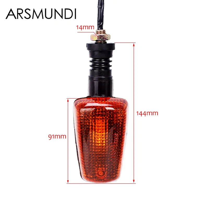 Turn Signals Light Blinker Indicator Lamp For YAMAHA XJR400 XJR1200 FZR400 FZR250 RZ250 SRX250 SRX600 Motorcycle Accessories