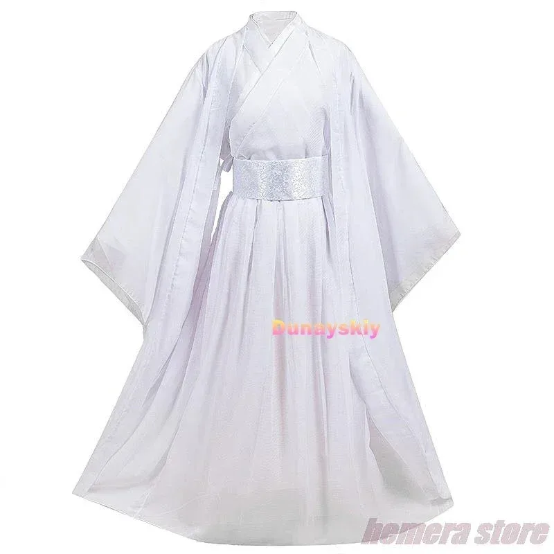 

Anime Xie Lian Cosplay Costume Tian Guan Ci Fu Xielian Cosplay Costumes Top Wigs Halloween Prop Men Women White Han Fu Clothes