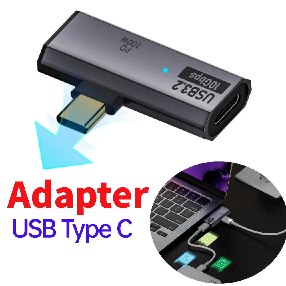 2 in 1 OTG Fast Charging Converter PD 100W USB C To USB 3.2 Adapter OTG Converter for Rog Ally Steam Deck iPhone 15 iPad MacBook