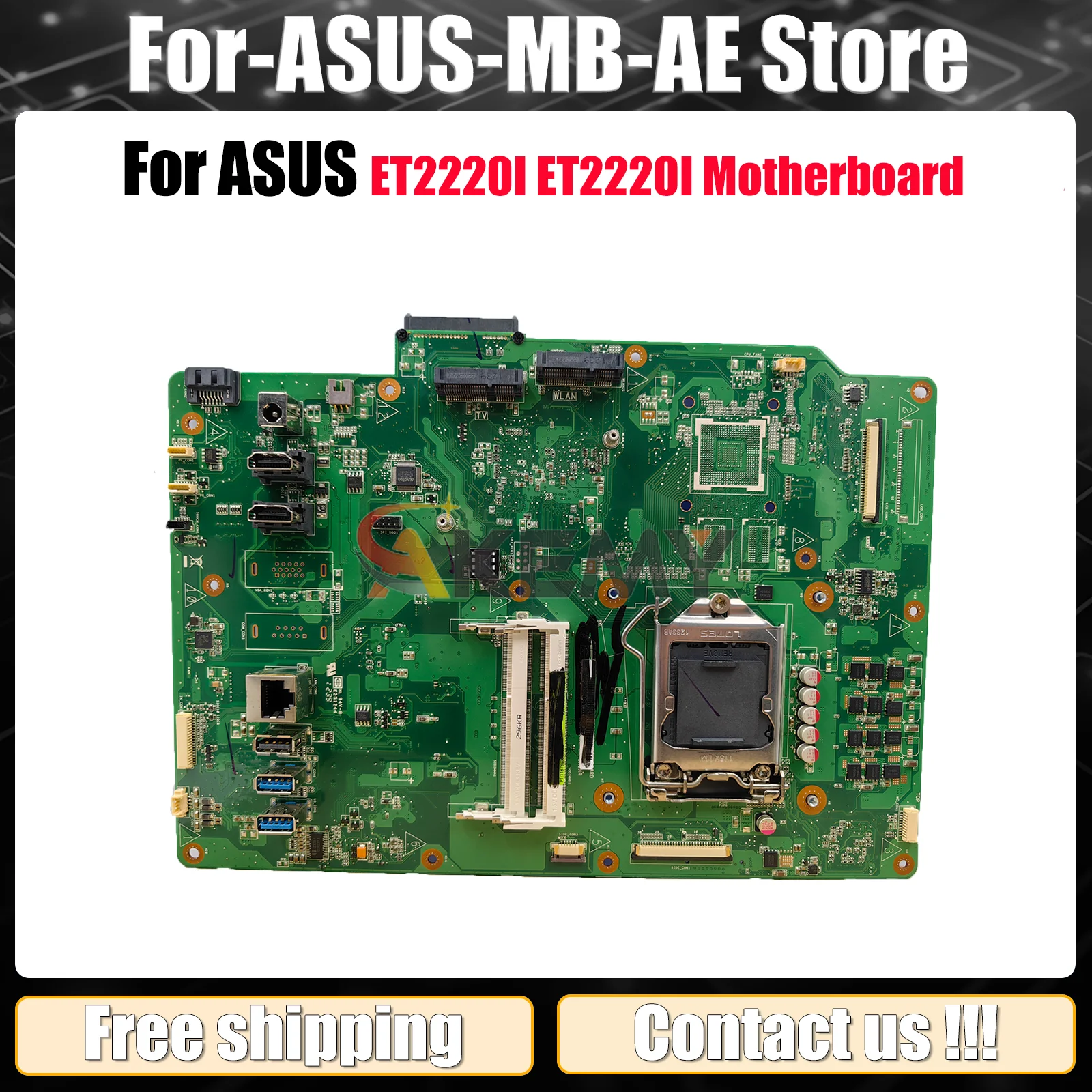 

ET2220I Laptop Motherboard For ASUS AIO ET2220I ET2220 Mainboard This item is in stock 100% tests OK fast shipping High quality