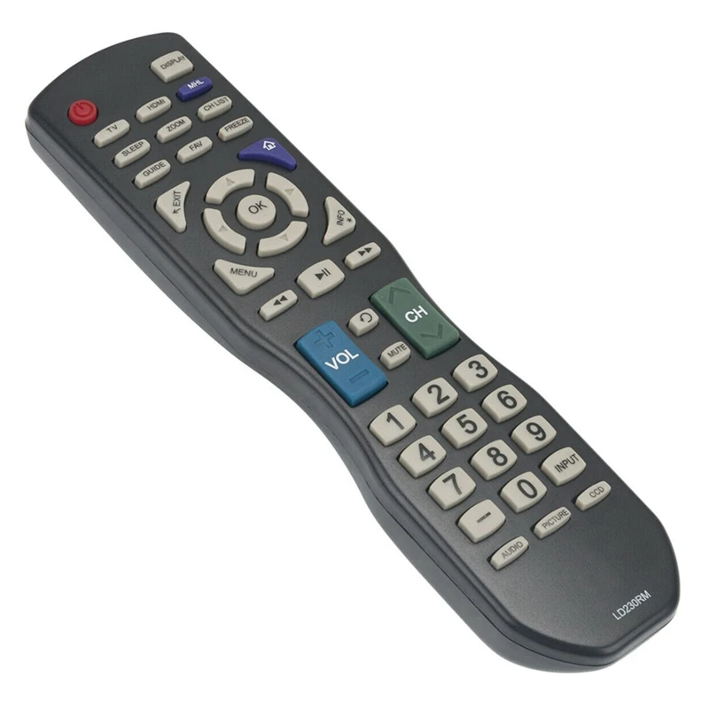 1 PCS LD230RM Remote Control Black ABS Replacement For APEX LED LCD TV LD230RM LD200RM LD220RM LD4088RM LE3245M LE3245