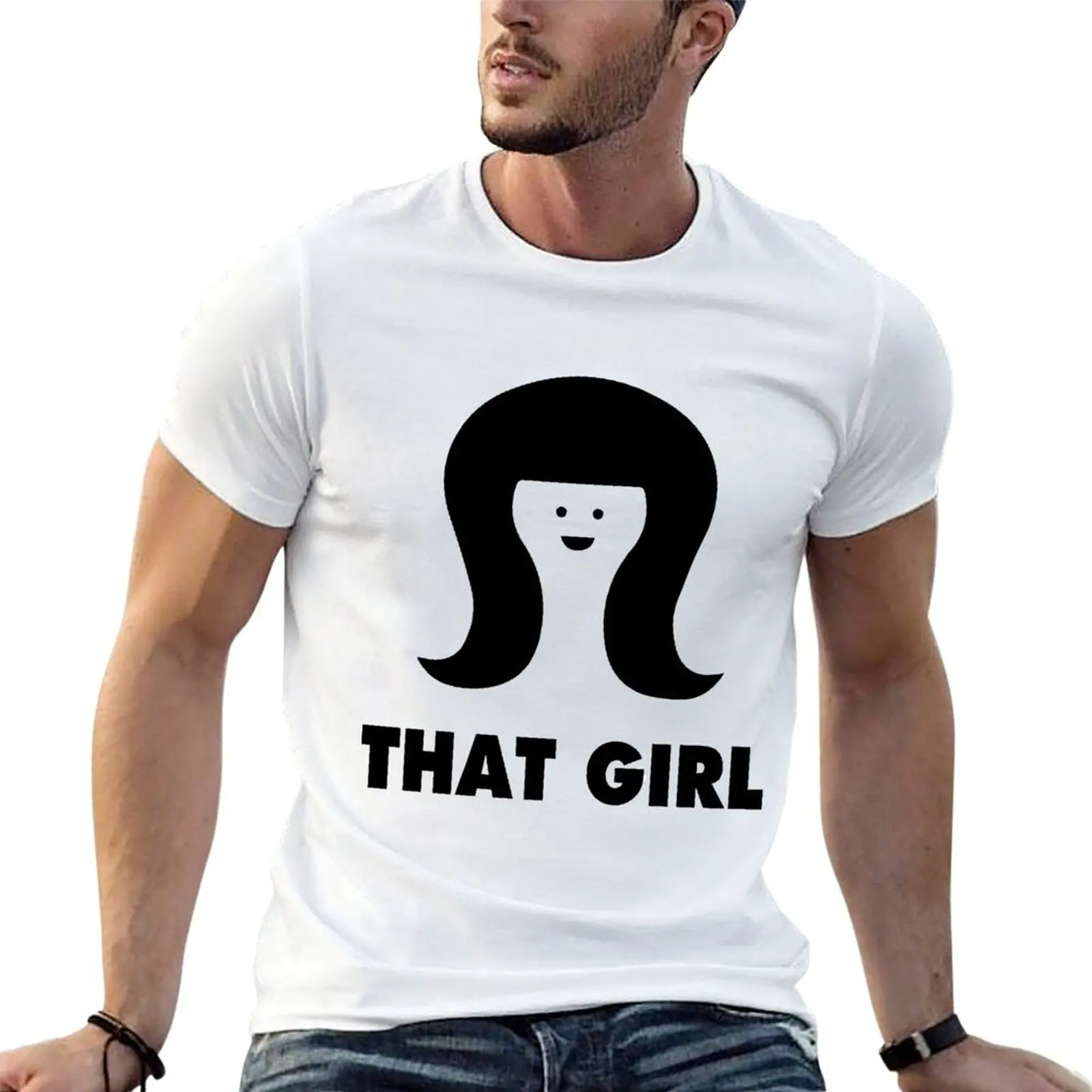 That Girl T-Shirt blacks topping mens clothing