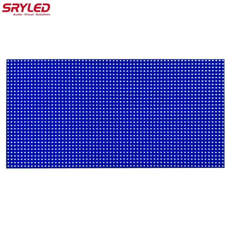 SRYLED P4 modulo matrice LED per interni SMD 2121 RGB 4mm sfondo pubblicitario pannello Display a LED a colori