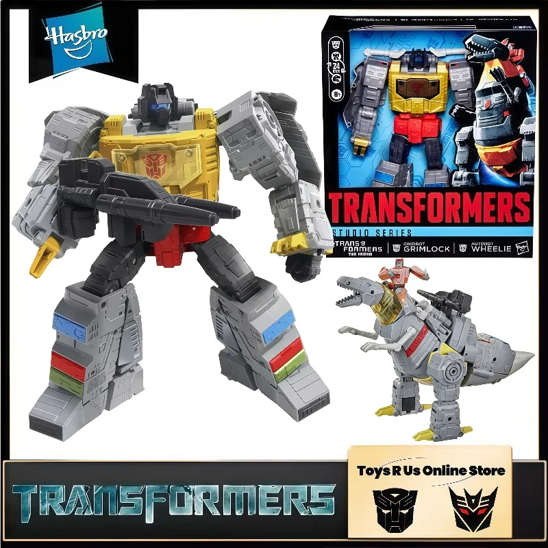 متوفر في المخزون هاسبرو محولات الألعاب الكلاسيكية SS86 Grimlock محول روبوت عمل نموذج لجسم جمع الهوايات اللعب هدية عيد