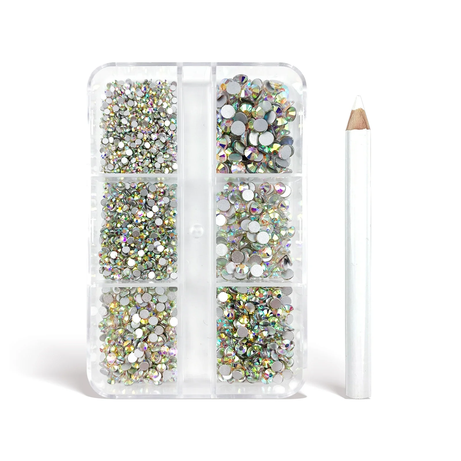 

Crystals Glitter Rhinestones Nail Gems Decorative Stones Flatback Nail Art Sets Decoration for Nails Sewing Clothes Shoes Crafts