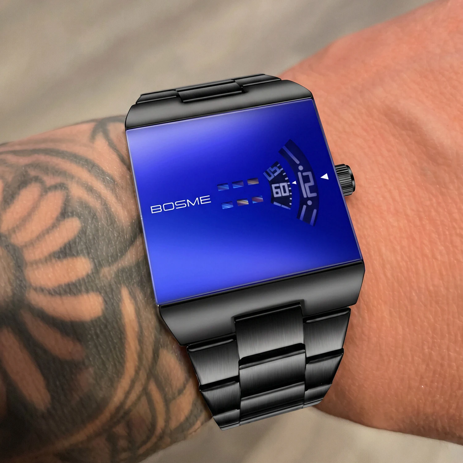 CILOA Men's Minimalist Quartz Wristwatch, Business Casual Versatile Watch