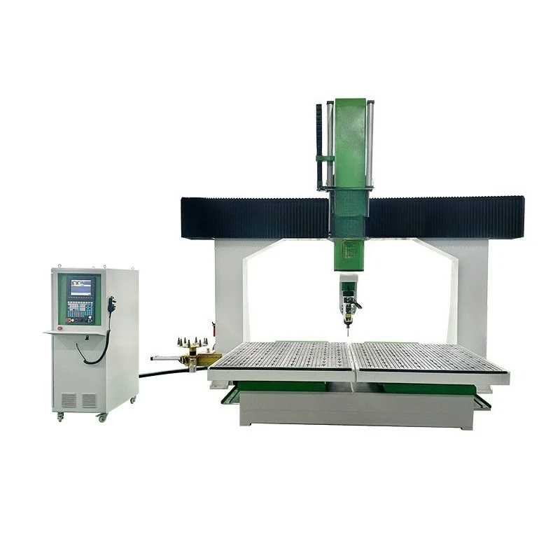 Máquina de grabado de cinco ejes