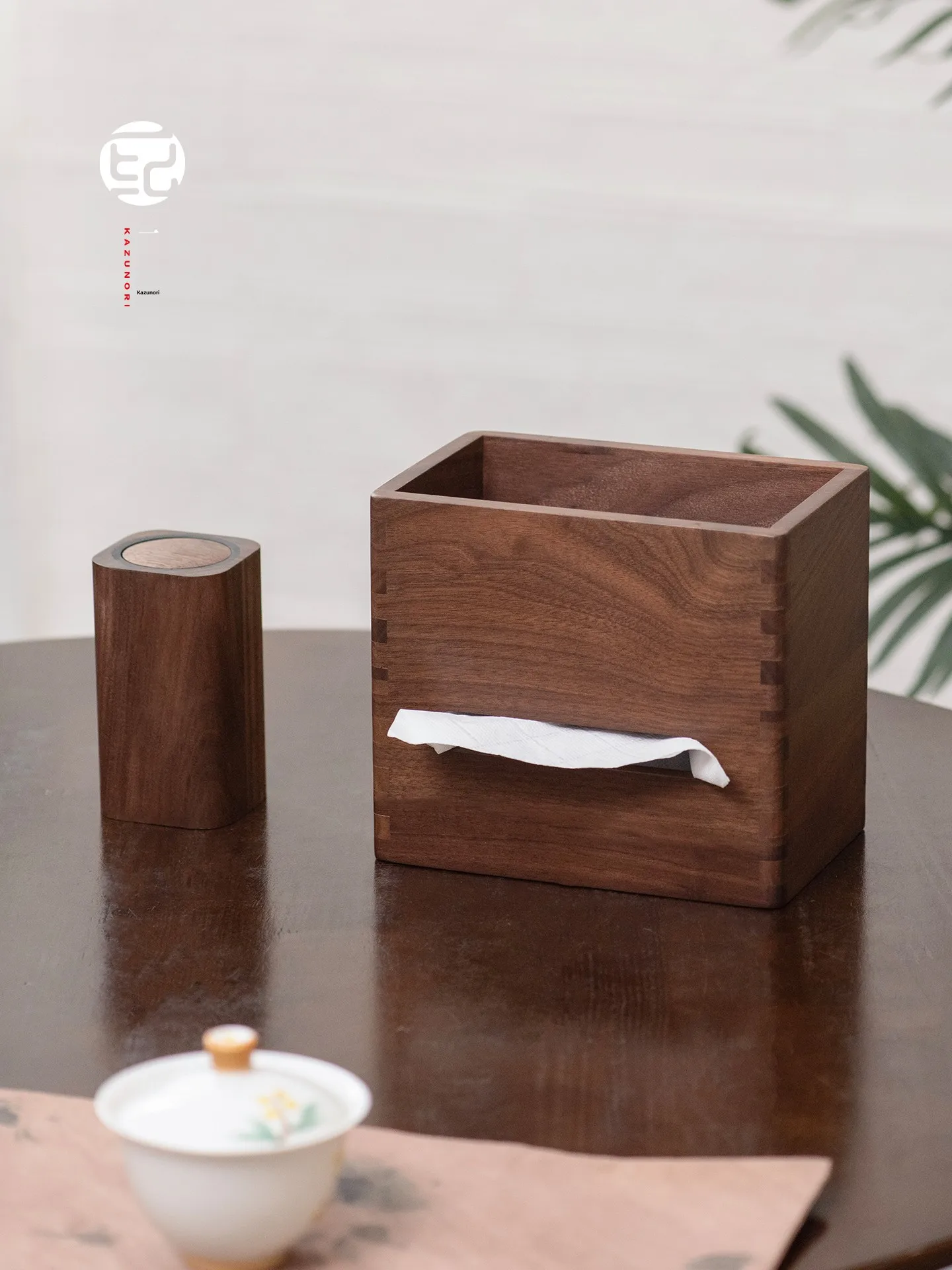modern-sle-bla-walnut-wooden-tissue-box-home-living-room-side-d-openable-dustproof-handmade-magnetic-closure-rectangular