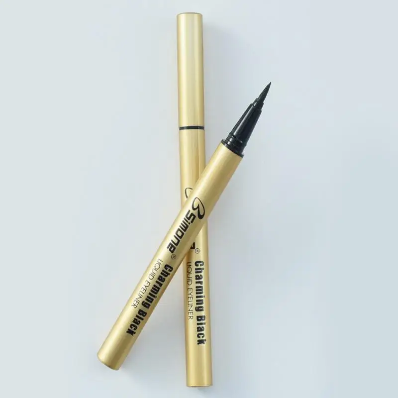 Eyeliner liquide noir Super imperméable, longue durée, facile à porter, outil cosmétique de maquillage pour les yeux