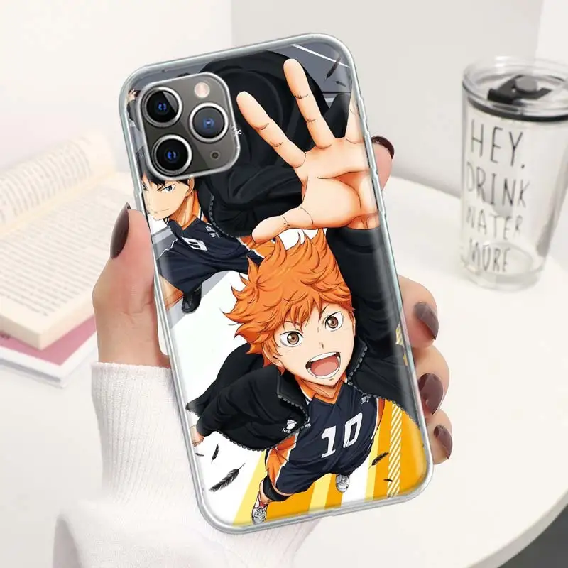 Anime Kenma Kozume Shoyo Hinata Phone Case For Apple iphone 16 15 14 13 12 11 Pro Max SE X XS XR 7 + 8 Plus Print Soft Cover Fun