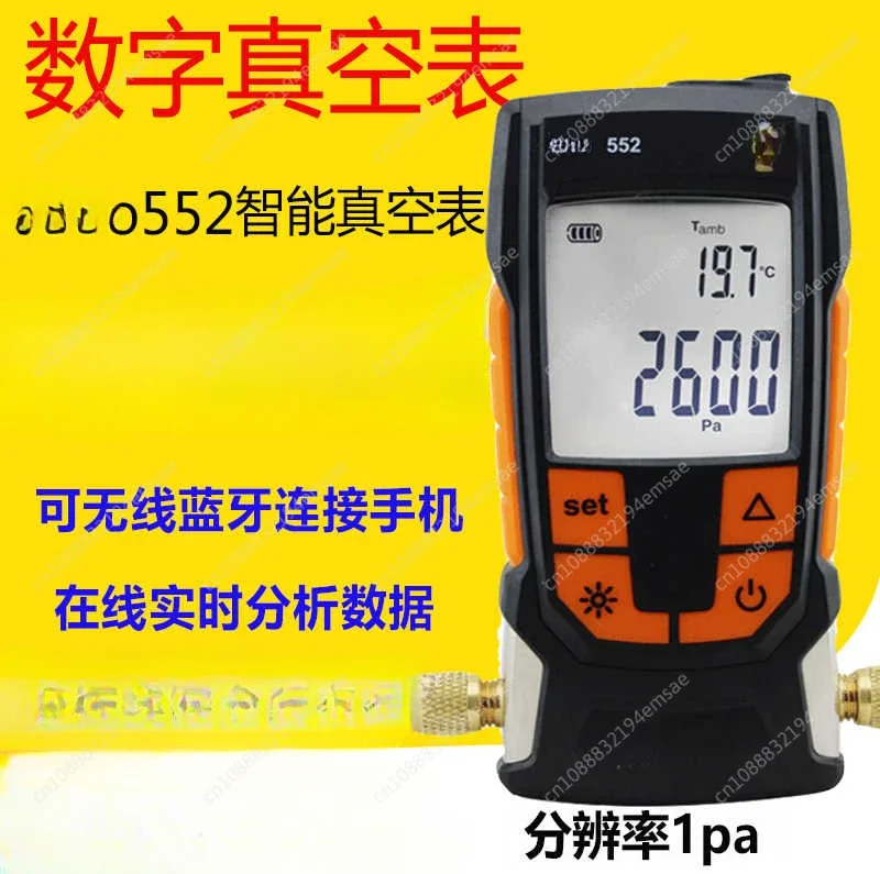 Digital Vacuum Gauge  405i/552i/915i Smartphone App Controlled Wireless Air Conditioning Refrigeration Systems Vacuum Probe  552