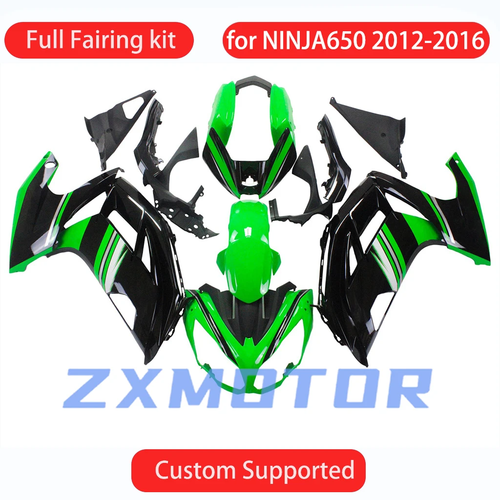 Full Fairing Set NINJA650 2012 2013 2014 2015 2016 Motorcycle Painted ABS Fairings Kit for KAWASAKI ER-6F 12 13 14 15 16