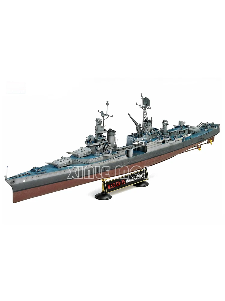 Academy 14107 Kit modello in scala 1/350 USS Indianapolis Heavy Cruiser CA-35