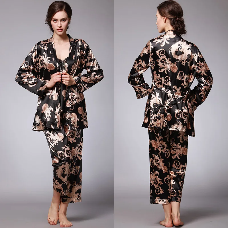 Sleepwear Bathrobe Couple Clothing Homewear Summer Thin Elegant Comfortable Casual Simple Stylish Versatile Loose Fit Large Size