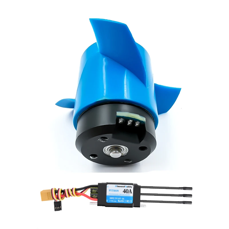 D2216 500KV 12-16V 87W Brushless Motor With ESC, Waterproof, Underwater 200m, For ROV, Unmanned Ship, Underwater.