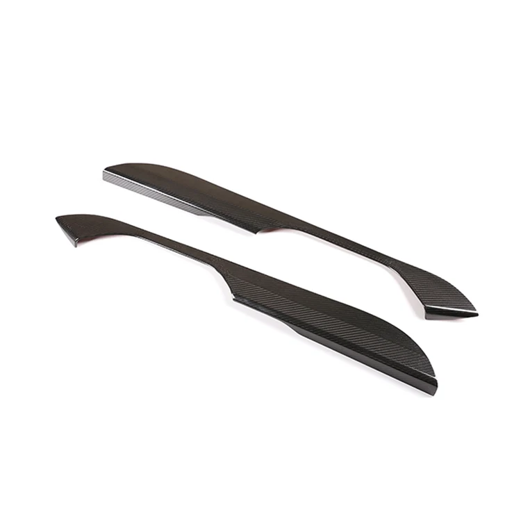 

Center Console Gear Shift Side Panel Decorative Cover For Porsche Cayenne 2018-2021 Real Carbon Fiber Interior Accessories