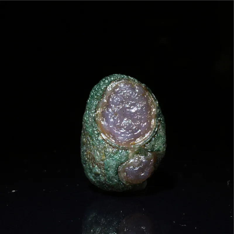Beautiful Energy Stone Natural Alashan Gobi Agate Eye Stone  Rough Stone Boutique Mongolia Original Colors and Shape - view 5