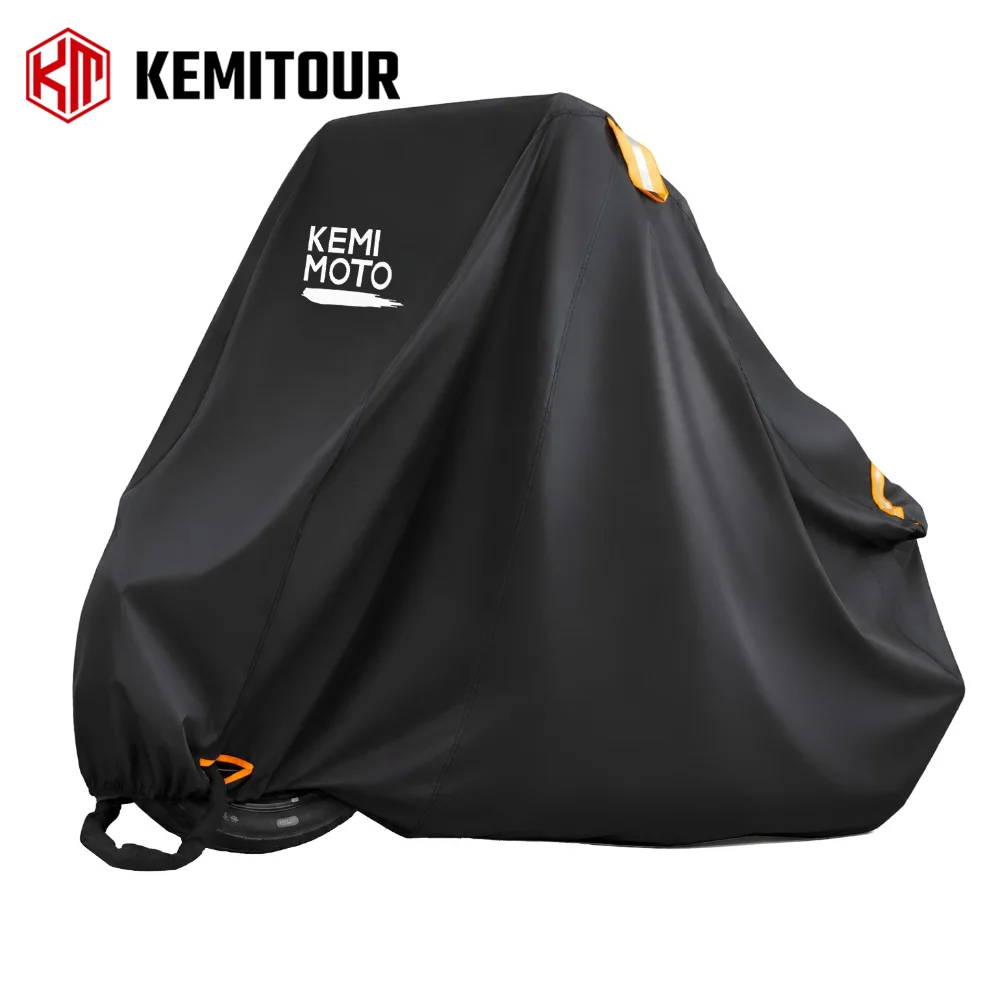 Universelle Motorradabdeckung, wasserdicht, sonnenschützend, staubdicht, Regenschutz für Cruiser, für Kawasaki, für Honda, für Suzuki, für BMW