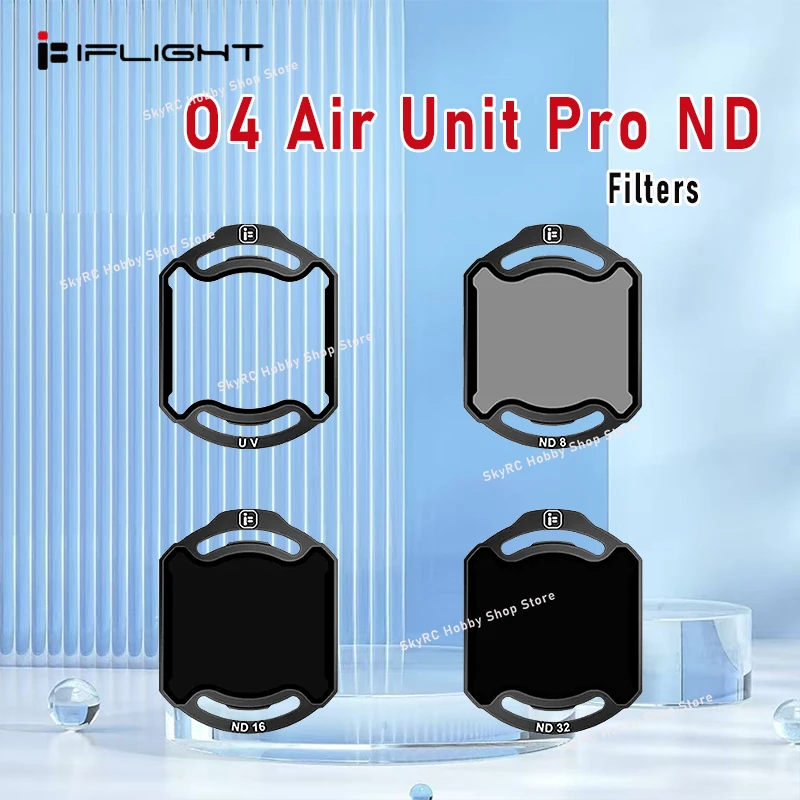 

IFlight O4 Air Unit Pro ND Набор фильтров УФ-фильтр/ND8/ND16/ND32 для DJI O4 Pro Air Unit FPV DIY Запчасти