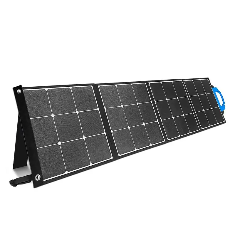 

120W Solar Panel Outdoor Portable Portable Solar Power Generation Energy Storage Emergency Charging SunPower Parallel Panels