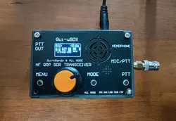 LOW BANDs 80m/60m/40m/30m/20m QUI-uSDX usdx Transceiver 5-band Multimode Shortwave  HF QRP Radio