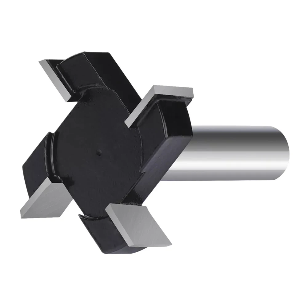 1/2 Inch Shank CNC Router Bit Suitable For CNC Machines 1/2-inch Cutting Height 4-wing Milling Cutter Anti-recoil Design