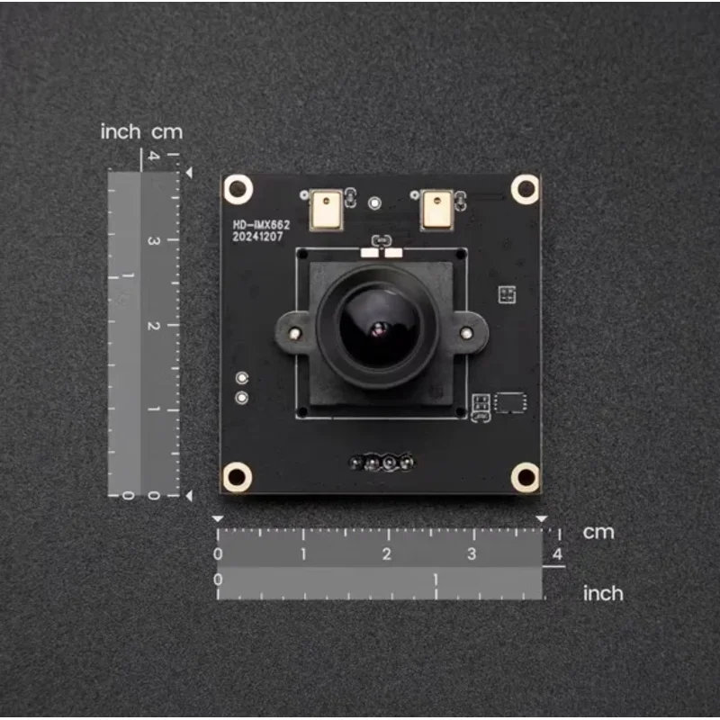 Telecamera notturna USB Glow IMX662, spina UVC 1080P 60 PS e con microfono o riconoscimento facciale, Android Linux