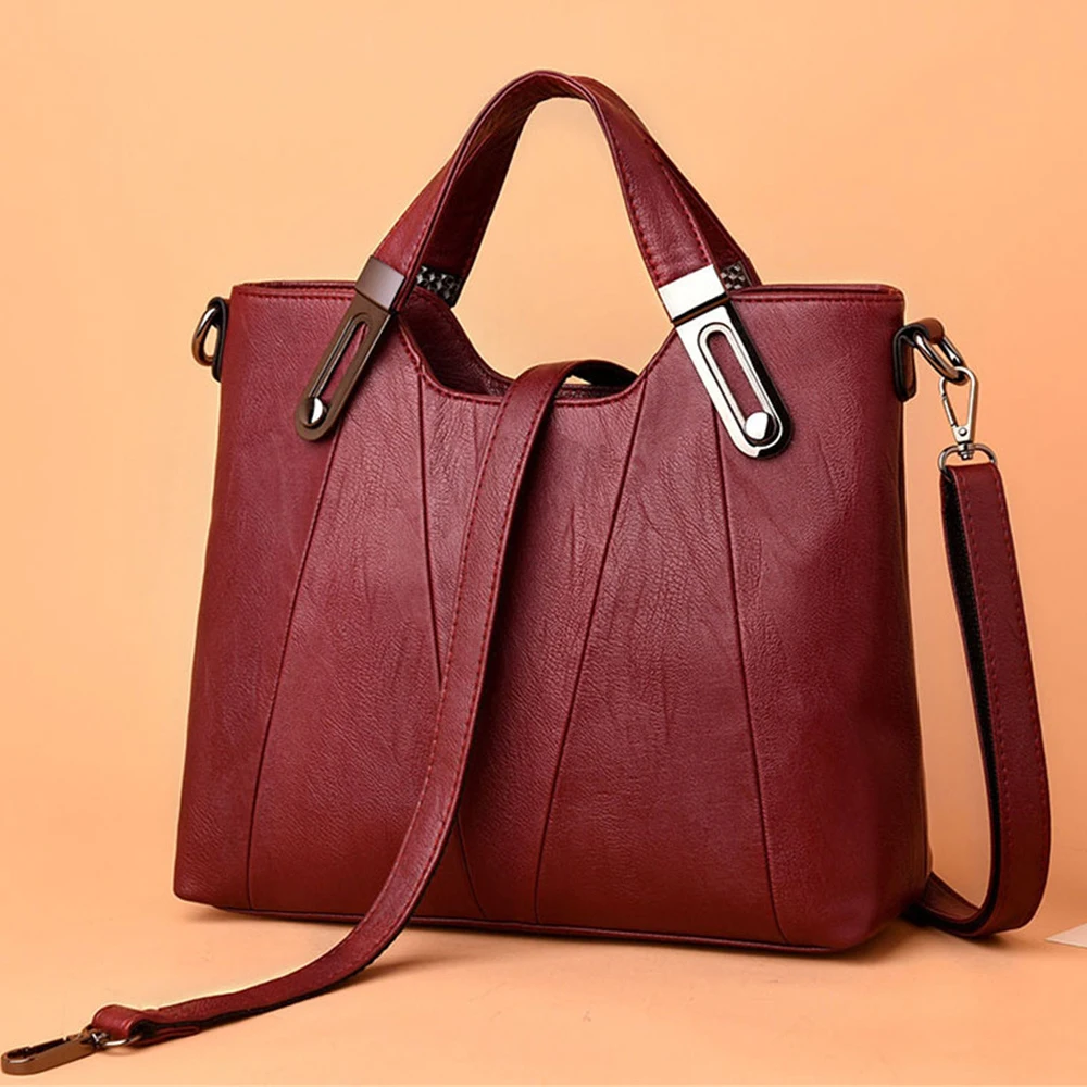 Bags for women 2024 ladies splice sheepskin leather hand bags luxury handbags women bags designer sac main femme shoulder bag