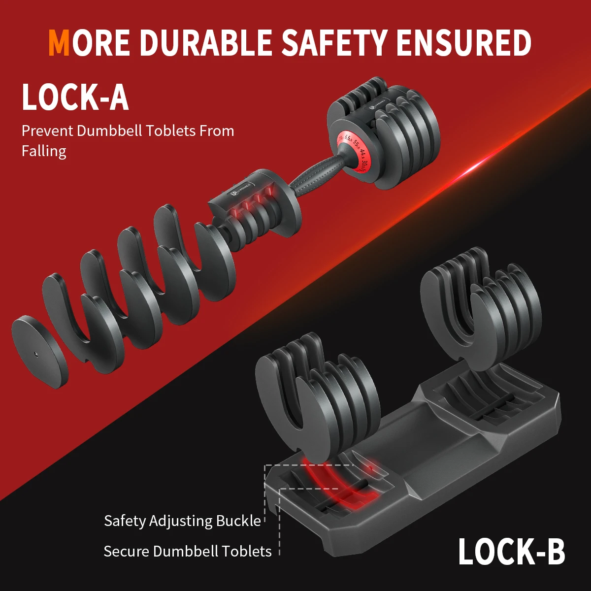 

Gym Dumbbell Set Training Equipment Exercise Strength Adjustable Dumbbell