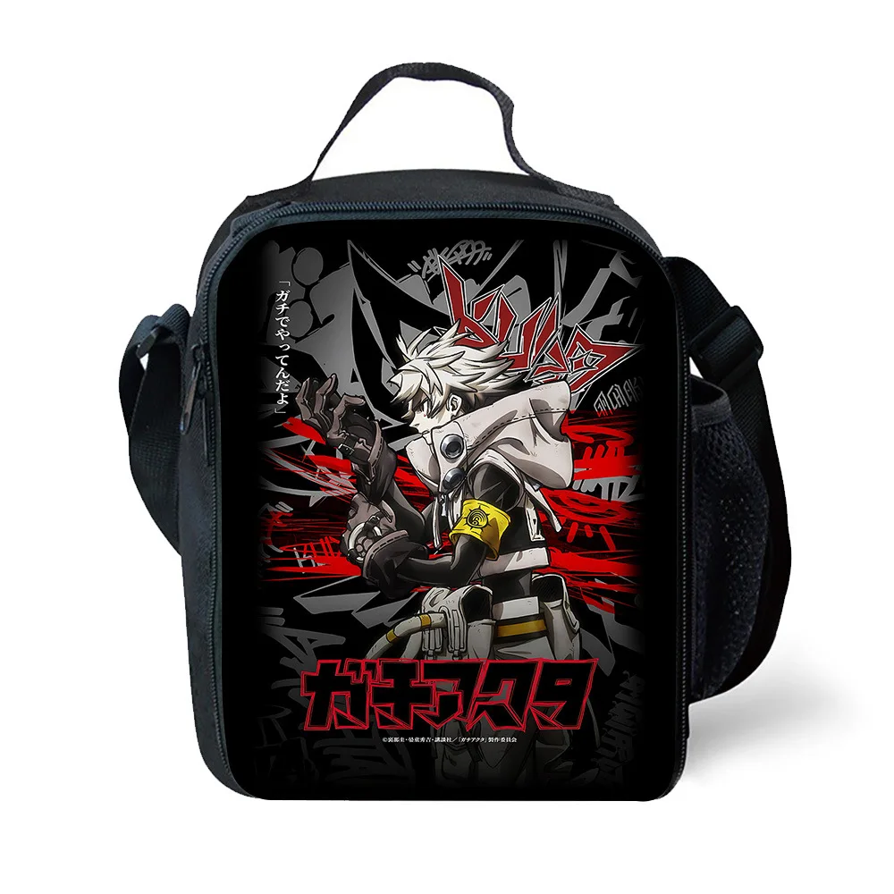 

Trendy Youthful Novelt Gachiakuta 3D Print Crossbody Insulated Handbags Ice Bags Lunchbox Thermal insulation Food Lunch Bag