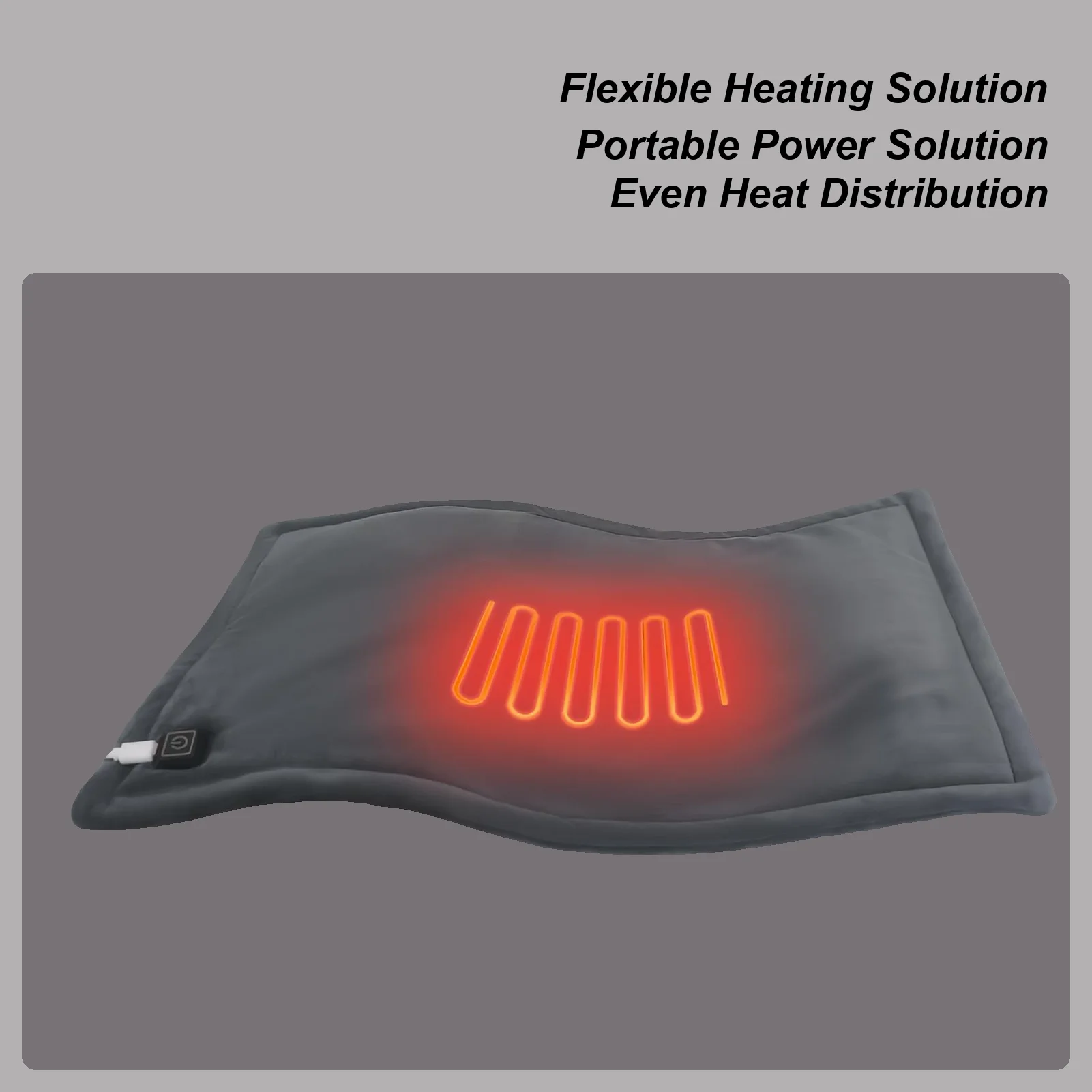 

Heating Pad Electric 70x45cm 5V Portable Comfortable Soft Heated Throw Electric Bed Blankets Warm Pad For Couch Bed Sofa Home