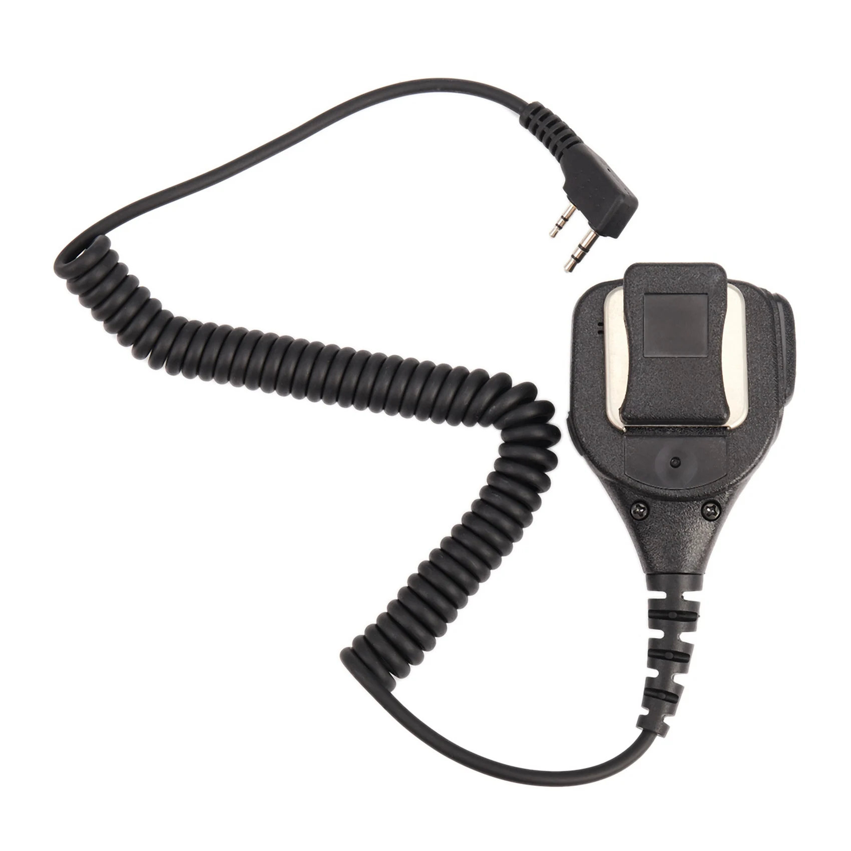 

Stylish-2X Speaker Microphone Mic PTT IP54 Waterproof For Kenwood Baofeng HYT Hytera Two Way Radio UV-5R TK-3302 GT-3 BF888S