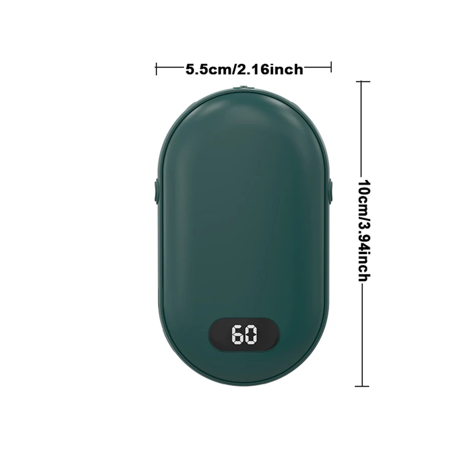 New Warm Hand Baby Winter Mini Warm Hand Electric Heater Pocket Warm Baby Large Capacity Winter Gift view 6