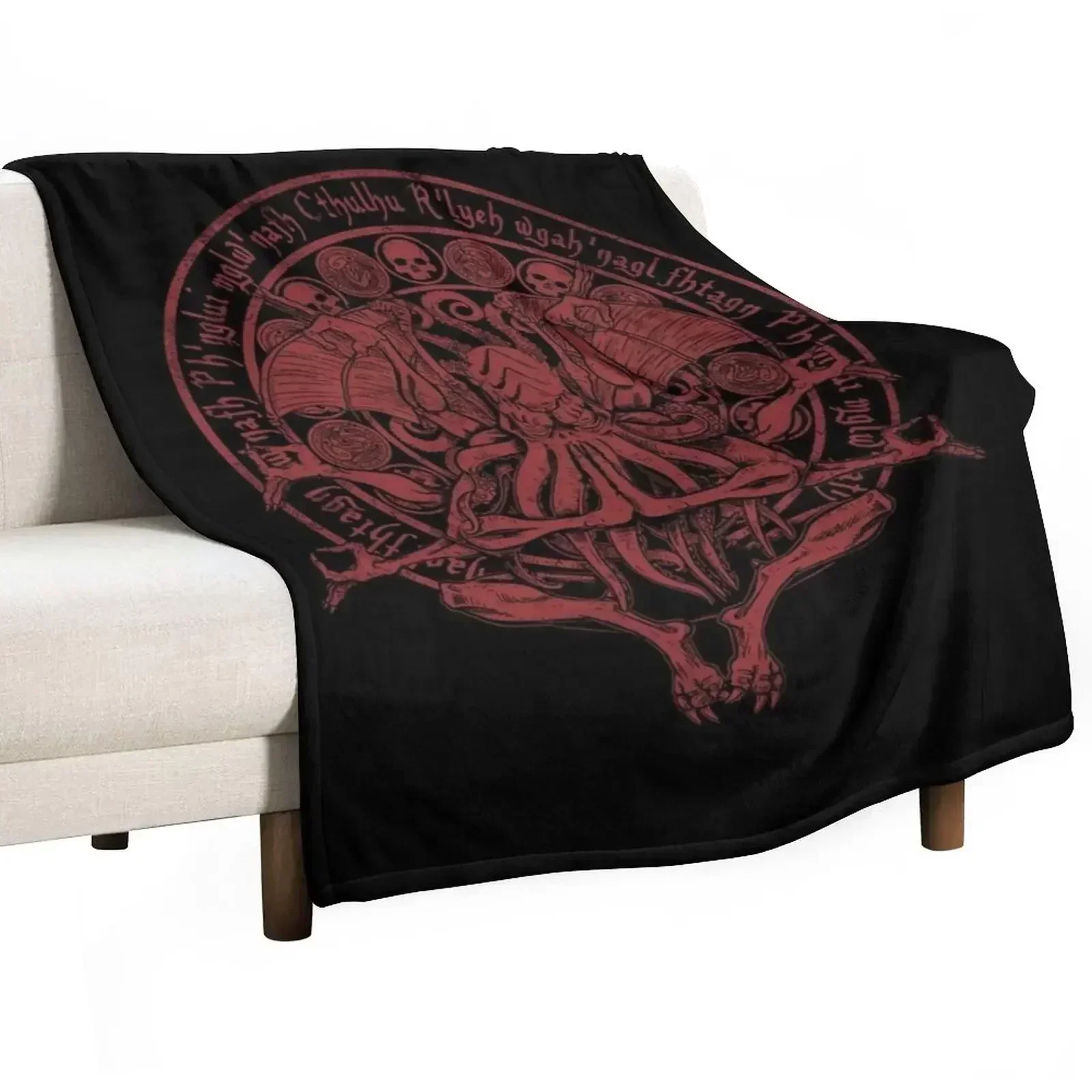 The Idol - Cthulhu Red Variant Throw Blanket christmas decoration Hairy Blankets