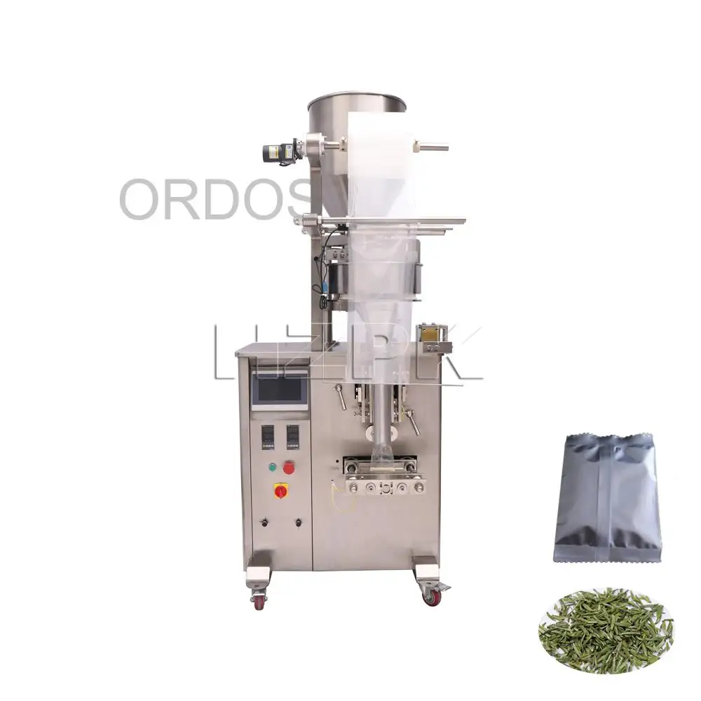 Small Automatic Food Products Rice Tea Spices Plastic Pouch Sachet Bag Forming Filling Sealing Packing Machine Price