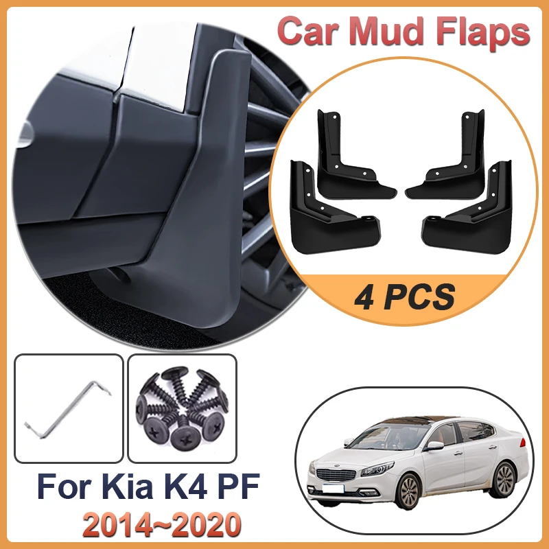 

Автомобильные брызговики для Kia K4 PF 2014 ~ 2020 2019, авто передние и задние брызговики, брызговики, автомобильные аксессуары, брызговики, инструменты, часть