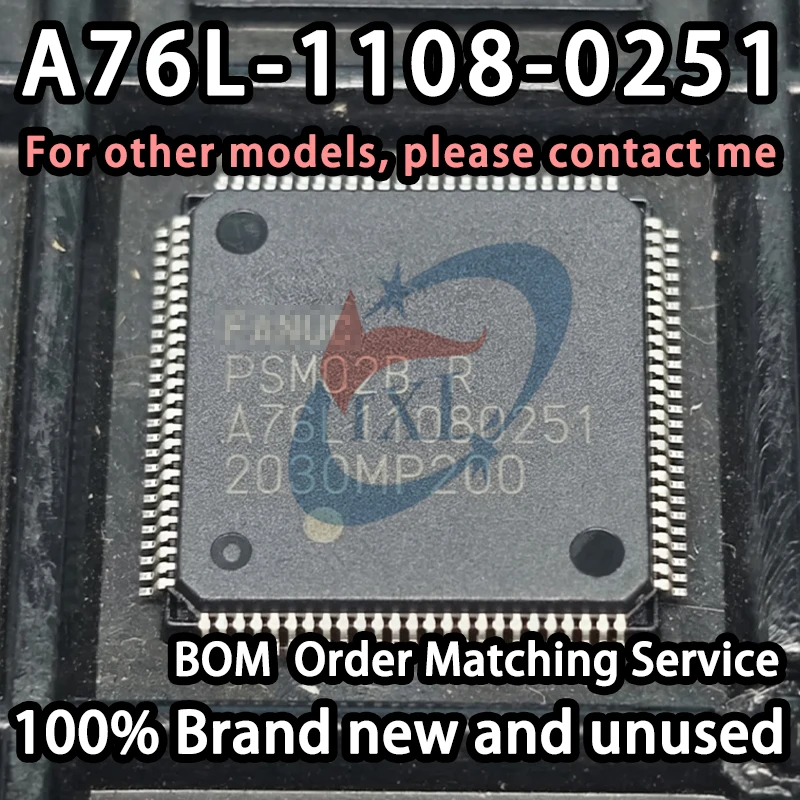 【100% Brand New】PSM02B PSM02B/R A76L-1108-0251 A76L11080251 QFP-100 Special Chip Ic for Fanuc Servo Main Power Module