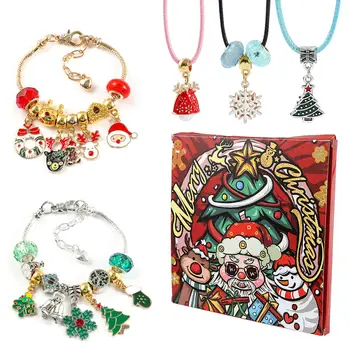 24denní vánoční adventní kalendář, sada na výrobu, DIY tvoření, sada s přívěsky na korálky pro ženy a dívky, adventní kalendář 12 nejlepší prodej Adventní kalendář Minecraftu - №8