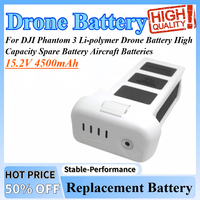15.2V 4500mAh Battery For DJI Phantom 3 Li-polymer Drone Battery High Capacity Spare Battery Aircraft Batteries