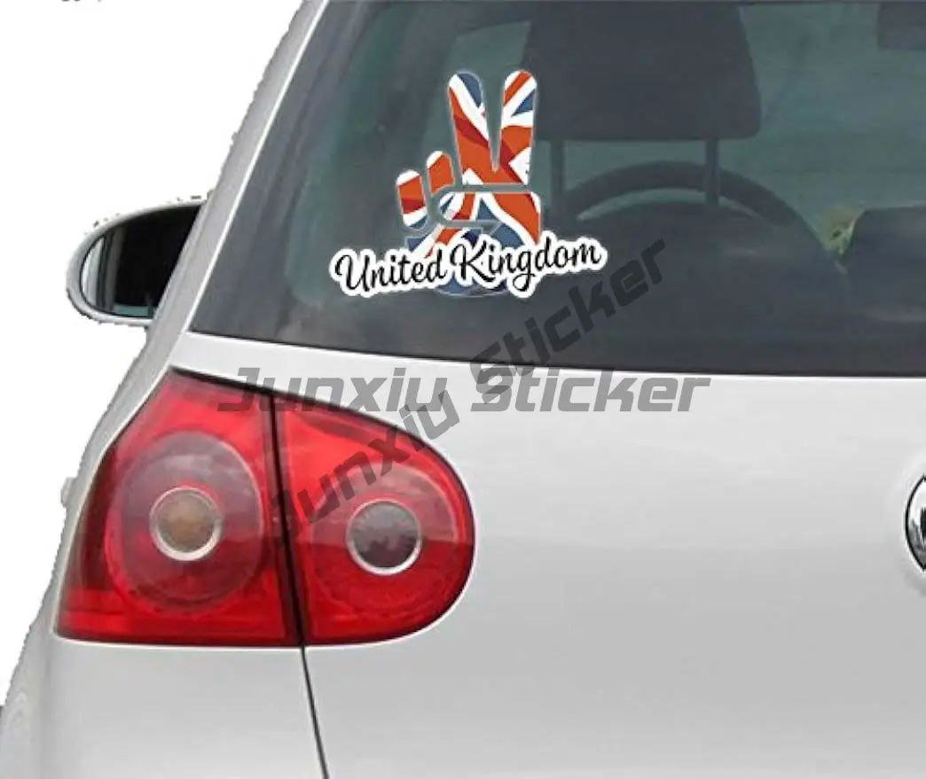 Car Sticker United Kingdom Victory Rear Window, Trunk, Vehicle, Tuning Car Stuff RV Exterior Stickers Accsesories