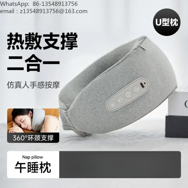 Neck Massager Household Cervical Spine Pillow Neck Shoulder  Hot Compress Neck Protector