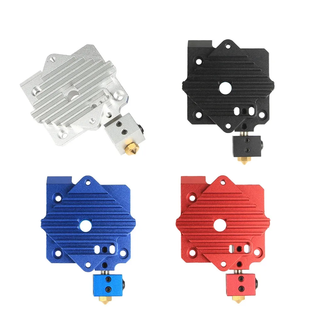 XCR3D Printer Parts Titan Aero HeatSink Aluminum Cooling Block V6 Titan Extruder Short Range Hotend 1.75mm Radiator 1pc