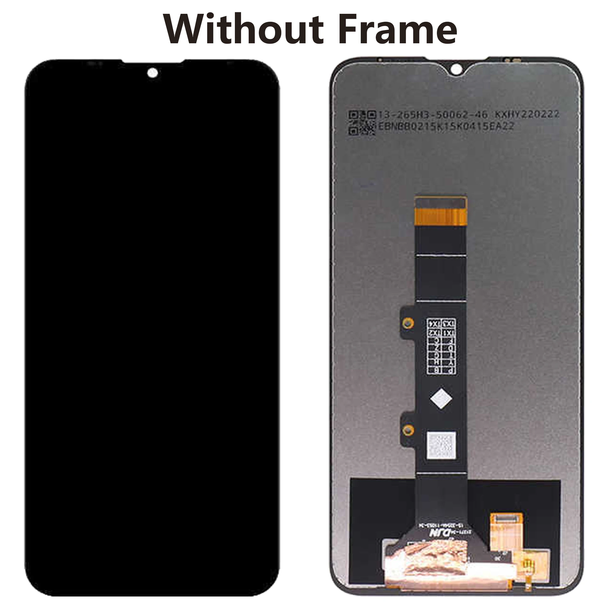 LCD Display Original For Motorola Moto E20 Full With Frame Touch Screen  Digitizer Assembly Replacement  XT2155 Repair  Parts